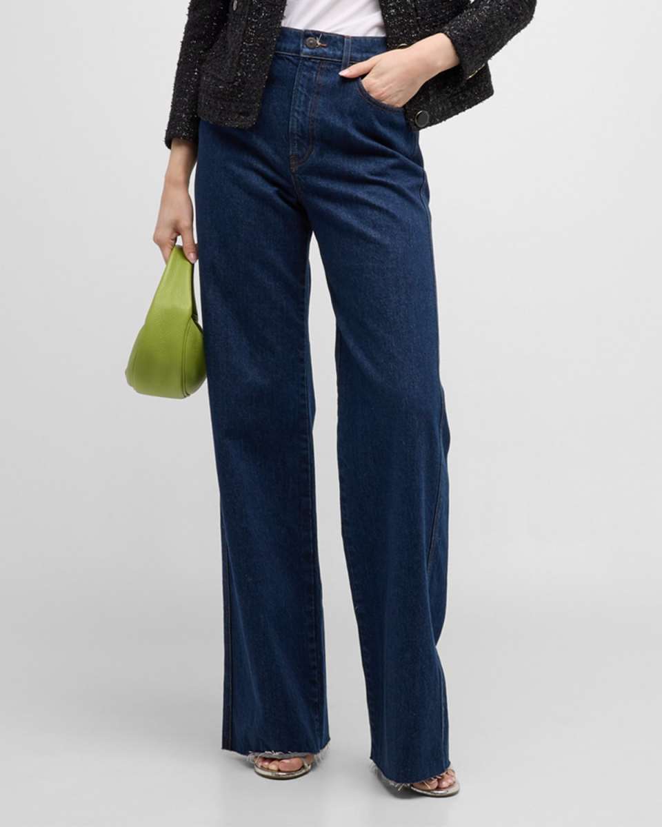 Taylor High Rise Wide-Leg Jeans